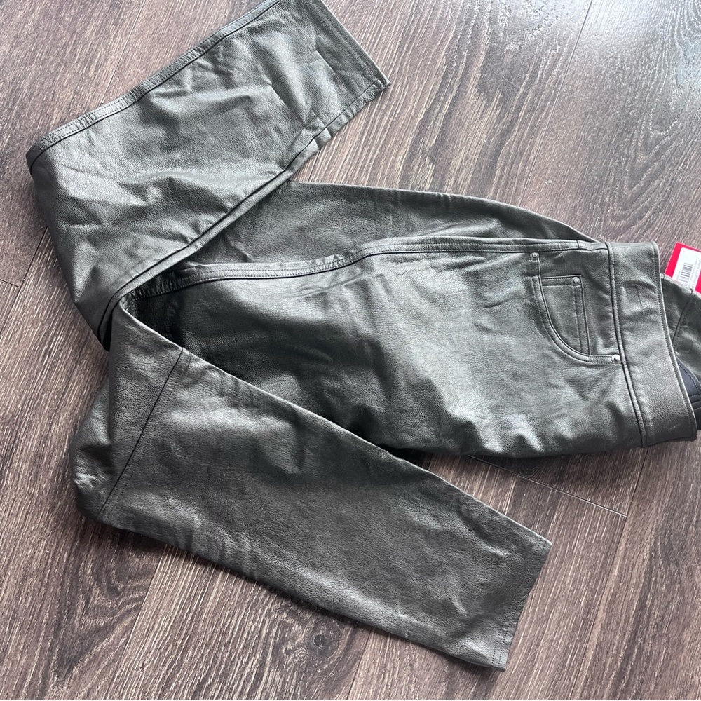 SOLD - Spanx leather like skinny pants